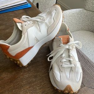 New Balance 317 sea salt with  rust oxide 8 ws327ra